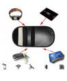 Anti-theft case for car keys blocking radio waves Keyless Faraday Box cover Faraday cage 14 cm with 10 cm black