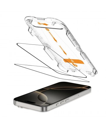 Tech-Protect Quick Set+ 2-pack tempered glass for iPhone 16 Pro