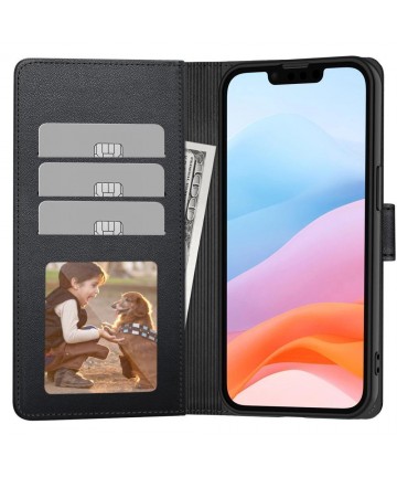 Tech-Protect Wallet case for Motorola Edge 60 Fusion - black