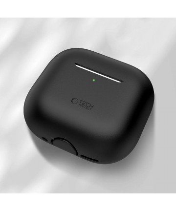 Tech-Protect Silicone Case for Apple AirPods 4 - Black