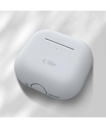 Tech-Protect Silicone Case for Apple AirPods 4 - Gray