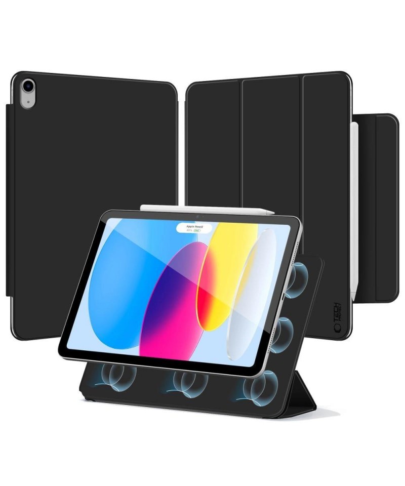 Tech-Protect Smartcase Magnetic for iPad 10.9” 2022 / iPad 11” 2025 - black