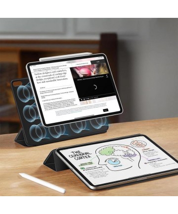 Tech-Protect Smartcase Magnetic for iPad 10.9” 2022 / iPad 11” 2025 - black