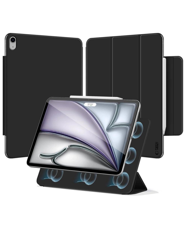 Tech-Protect Smartcase Magnetic for iPad Air 13” 2024 / 2025 - Black