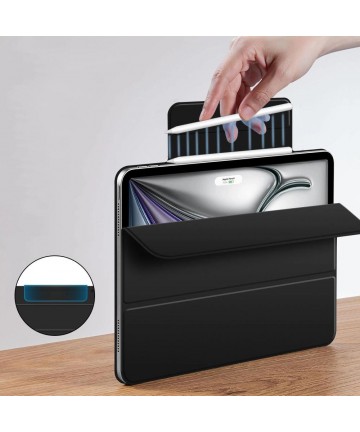 Tech-Protect Smartcase Magnetic for iPad Air 13” 2024 / 2025 - Black