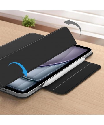 Tech-Protect Smartcase Magnetic for iPad Air 13” 2024 / 2025 - Black