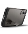 Spigen Tough Armor MagSafe Case for Samsung Galaxy S25 Edge - Gray/Black