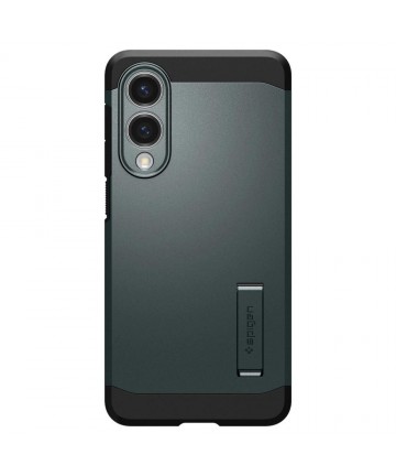 Spigen Tough Armor MagSafe Case for Samsung Galaxy S25 Edge - Green/Black