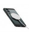 Spigen Tough Armor MagSafe Case for Samsung Galaxy S25 Edge - Green/Black