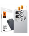 Spigen Optik Pro GLAS.TR "Ez Fit" 2-pack Camera Cover for Samsung Galaxy S25 Edge - Black