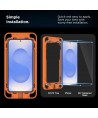 Tech-Protect Quick Set+ Tempered Glass for Samsung Galaxy S25+ - Transparent
