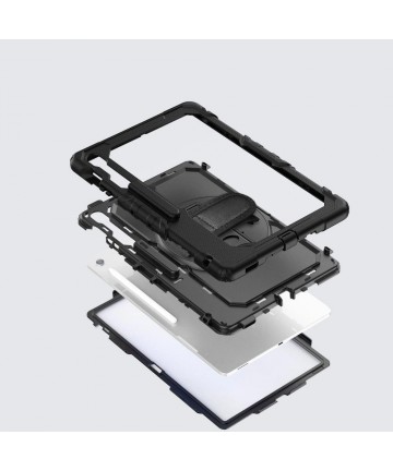 Tech-Protect Solid Case for Samsung Galaxy Tab S10 FE+ - Black