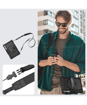 Tech-Protect Solid Case for Samsung Galaxy Tab S10 FE+ - Black