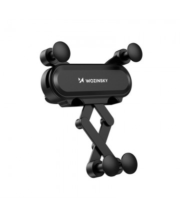 Wozinsky gravity car phone holder for air vent black (WCH-05)
