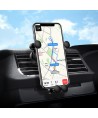 Wozinsky gravity car phone holder for air vent black (WCH-05)