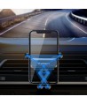 Wozinsky gravity car phone holder for air vent black (WCH-05)