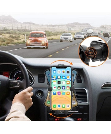 Wozinsky gravity car phone holder for air vent black (WCH-05)