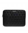 Guess Quilted cover for a 13" laptop - black