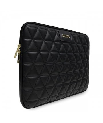 Guess Quilted cover for a 13" laptop - black