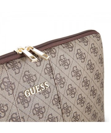 Guess Uptown case for a 13" laptop - brown