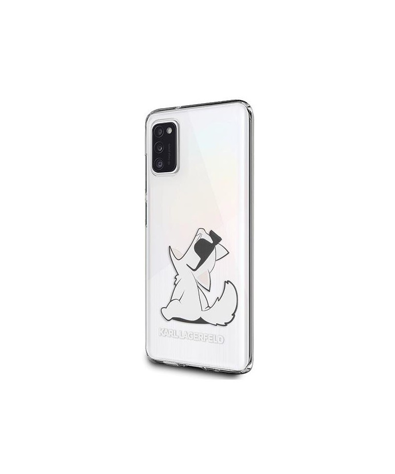 Karl Lagerfeld Choupette Fun Case for Samsung A41 - Transparent