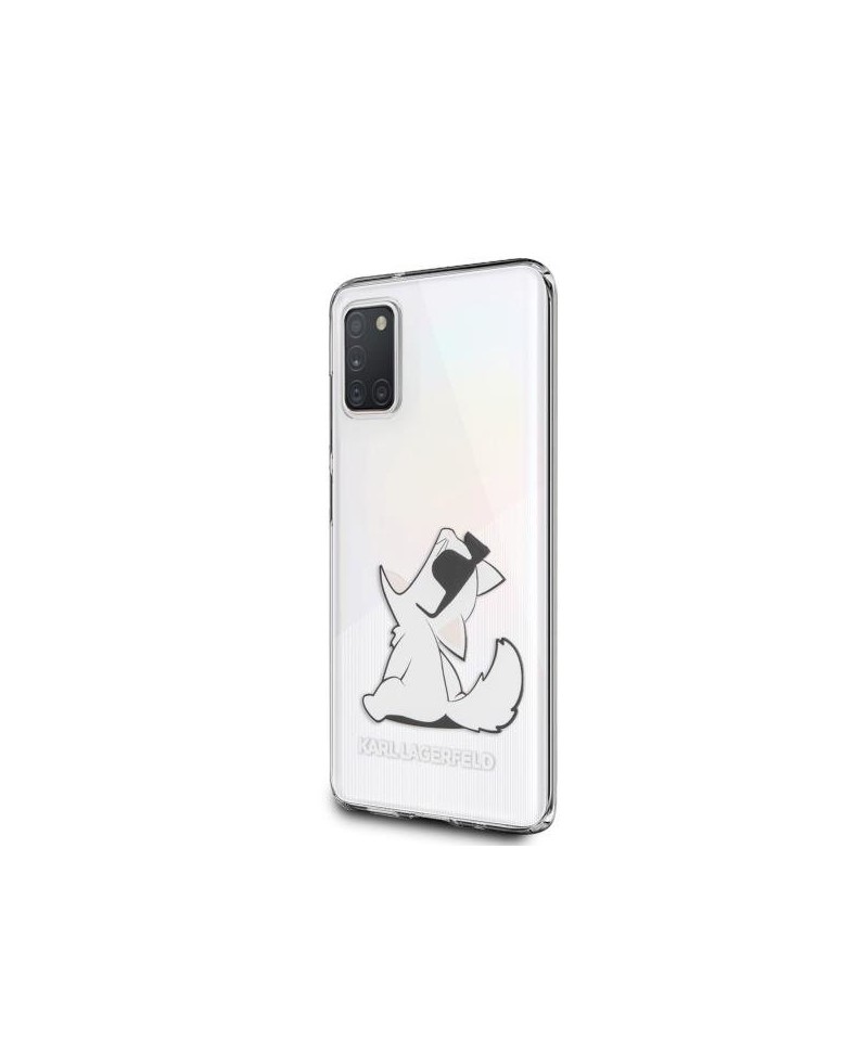 Karl Lagerfeld Choupette Fun Case for Samsung Galaxy A31 - Transparent