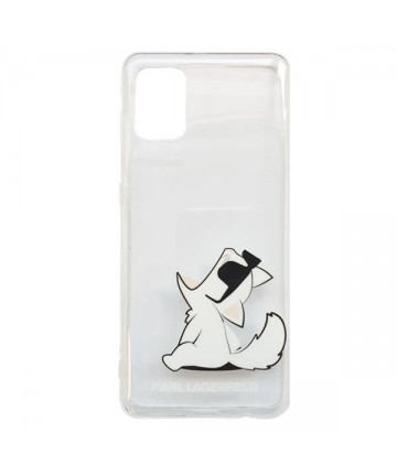 Karl Lagerfeld Choupette Fun Case for Samsung Galaxy A31 - Transparent