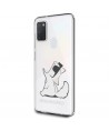 Karl Lagerfeld Choupette Fun Case for Samsung Galaxy M21 - Transparent