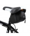 Wozinsky small bicycle saddle bag 0.6 l black (WBB8BK black)