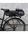 Wozinsky spacious bicycle saddle bag saddle bag large 12l black (WBB9BK)