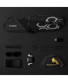 Wozinsky spacious bicycle saddle bag saddle bag large 12l black (WBB9BK)