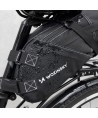 Wozinsky spacious bicycle saddle bag saddle bag large 12l black (WBB9BK)