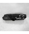 Wozinsky spacious bicycle saddle bag saddle bag large 12l black (WBB9BK)