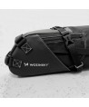 Wozinsky spacious bicycle saddle bag saddle bag large 12l black (WBB9BK)