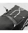 Wozinsky spacious bicycle saddle bag saddle bag large 12l black (WBB9BK)