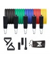 Wozinsky Set of 5 Fitness Bands Exercise Expander + Accessories (WRTS5-01)