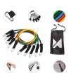 Wozinsky Set of 5 Fitness Bands Exercise Expander + Accessories (WRTS5-01)