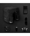 Wozinsky 60L spacious bike rack bag (rain cover included) black (WBB13BK)