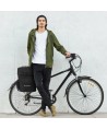 Wozinsky 60L spacious bike rack bag (rain cover included) black (WBB13BK)