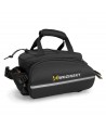 Wozinsky large bike rack bag 35l + rain cover black (WBB19BK)