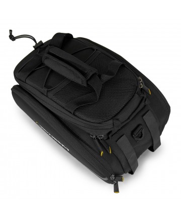 Wozinsky large bike rack bag 35l + rain cover black (WBB19BK)