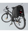 Wozinsky large bike rack bag 35l + rain cover black (WBB19BK)