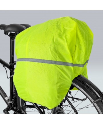 Wozinsky large bike rack bag 35l + rain cover black (WBB19BK)