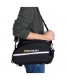 Wozinsky large bike rack bag 35l + rain cover black (WBB19BK)