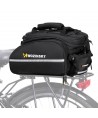 Wozinsky large bike rack bag 35l + rain cover black (WBB19BK)