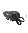 Wozinsky Waterproof Scooter Handlebar Bag 2L Black (WSB3BK)