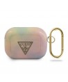 Guess GUACAPTPUMCGG01 AirPods Pro cover pink/pink Tie & Dye Collection