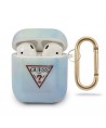 Guess GUACA2TPUMCGC02 AirPods cover blue/blue Tie & Dye Collection