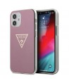 Guess GUHCP12SPCUMPTPI iPhone 12 mini 5.4" pink/pink hardcase Metallic Collection