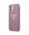 Guess GUHCP12SPCUMPTPI iPhone 12 mini 5.4" pink/pink hardcase Metallic Collection